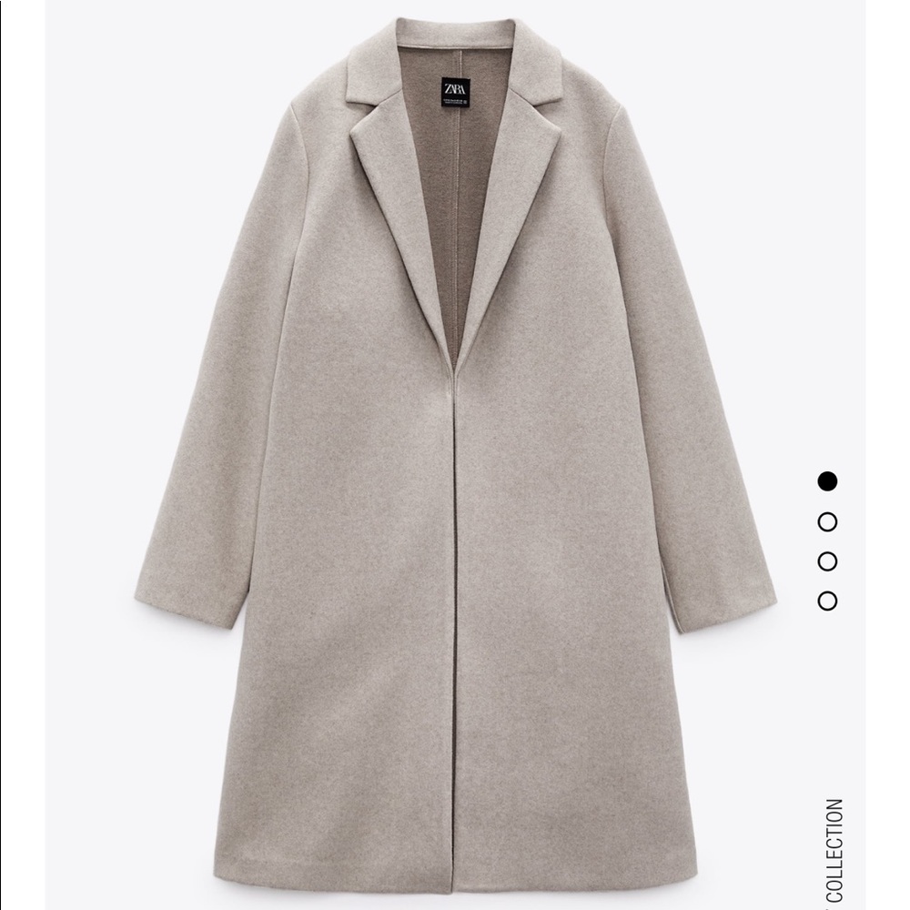 Zara Lapel Coat